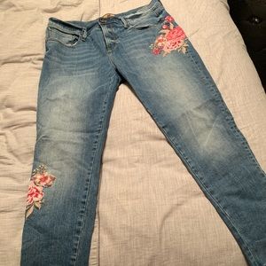 Driftwood embroidered jeans 12/31